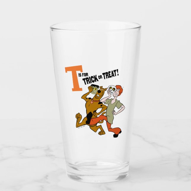 Scooby-Doo | T is for Trick or Treat Glass (Front)