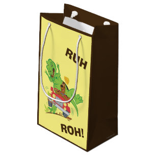 Scooby-Doo T-Rex Attack Small Gift Bag
