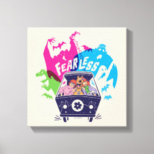 Scooby-Doo   The Fearless Mystery Machine Canvas Print