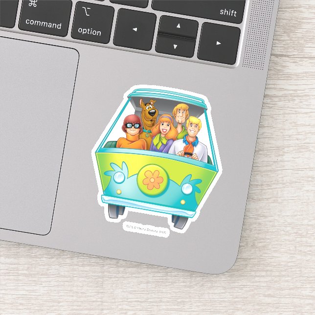 Scooby-Doo & The Gang Mystery Machine Airbrush (Detail)