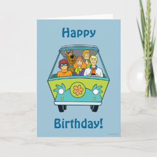 Scooby-Doo & The Gang Mystery Machine Card