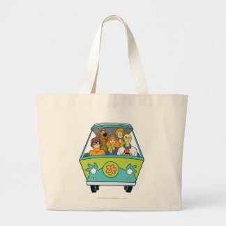 Scooby-Doo & The Gang Mystery Machine Large Tote Bag