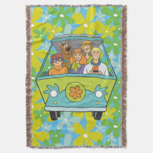 Scooby-Doo & The Gang Mystery Machine Throw Blanket