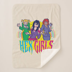 Scooby-Doo   The Hex Girls Sherpa Blanket