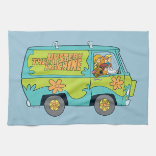 Scooby-Doo   The Mystery Machine Right Side Tea Towel