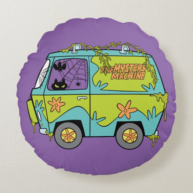 Scooby-Doo | The Mystery Machine Round Cushion (Front)