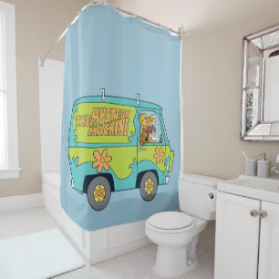 Scooby-Doo   The Mystery Machine Shower Curtain