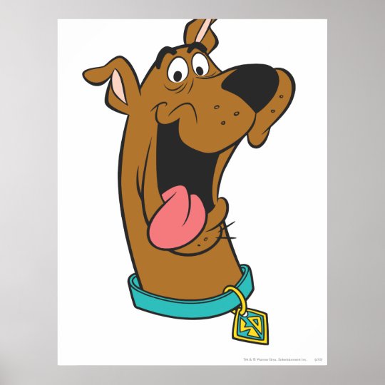 Scooby Doo Tongue Out Poster Au 