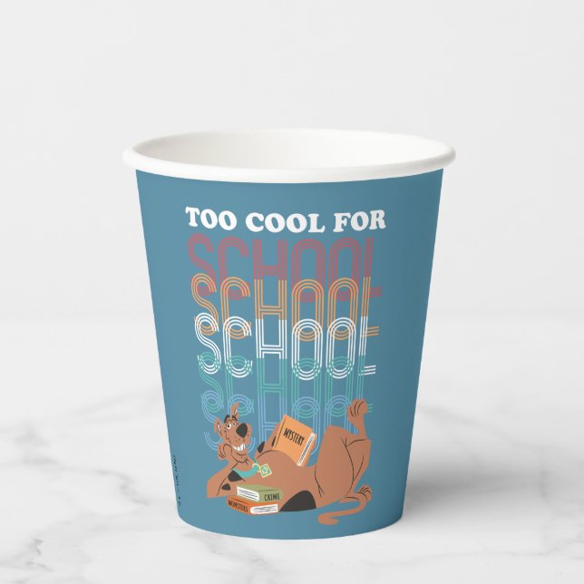 Scooby-Doo Too Cool For School Paper Cups (Front)