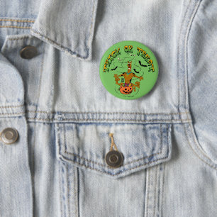 Scooby-Doo Trick of Treat 6 Cm Round Badge