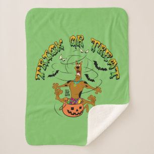 Scooby-Doo   Trick of Treat Sherpa Blanket