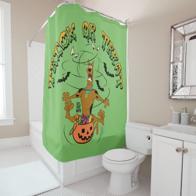 Scooby-Doo | Trick of Treat Shower Curtain (In Situ)