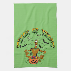 Scooby-Doo Trick of Treat Tea Towel