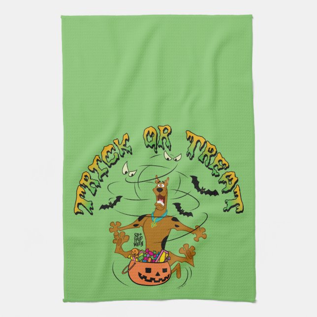 Scooby-Doo | Trick of Treat Tea Towel (Vertical)