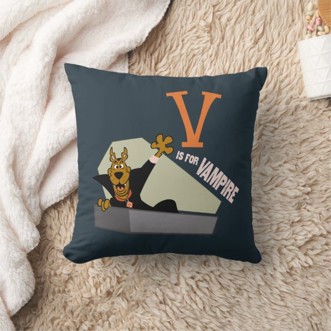 Scooby-Doo | V is for Vampire Cushion (Blanket)