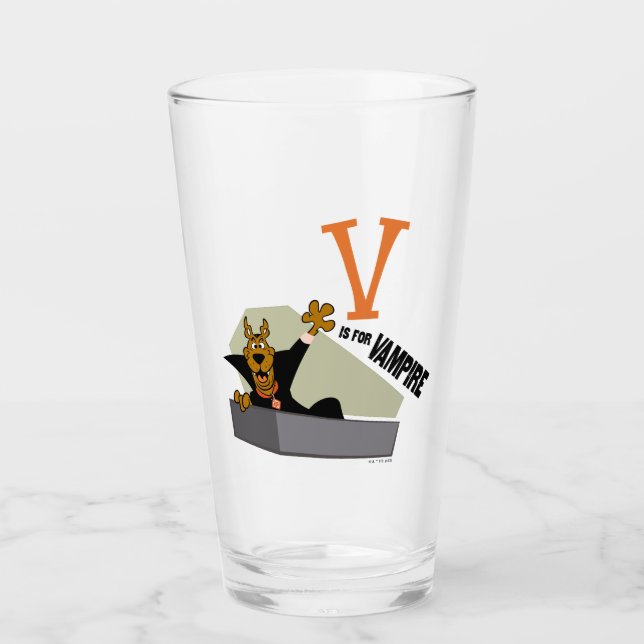 Scooby-Doo | V is for Vampire Glass (Front)