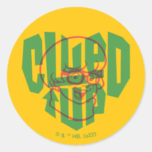 Scooby-Doo   Velma Clued Up Classic Round Sticker