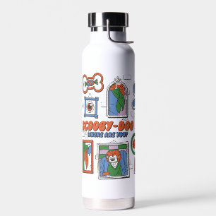Scooby-Doo Wall of Halloween Picture Frames Water Bottle