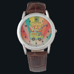 Scooby-Doo | "Where Are You?" Retro Cartoon Van Watch<br><div class="desc">Check out this retro Scooby-Doo cartoon graphic with the iconic line "Scooby-Doo Where Are You?". This groovy graphic features the gang driving along in the Mystery Machine underneath the 70's style 3D text.</div>