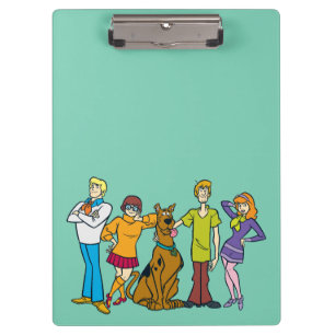 Scooby-Doo Whole Gang 14 Mystery Inc Clipboard
