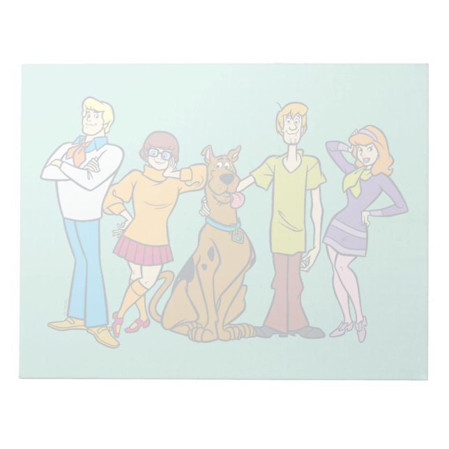 Scooby-Doo | Whole Gang 14 Mystery Inc Notepad (Front)