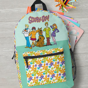Scooby-Doo Whole Gang 14 Mystery Inc Printed Backpack