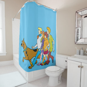 Scooby-Doo Whole Gang 18 Mystery Inc Shower Curtain