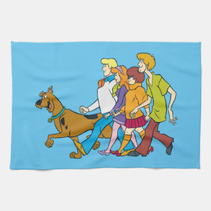 Scooby-Doo   Whole Gang 18 Mystery Inc Tea Towel