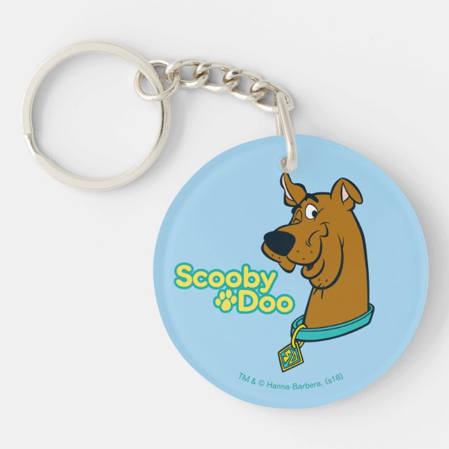 Scooby-Doo Winking Key Ring (Front)
