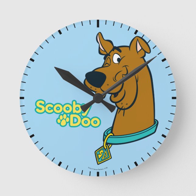 Scooby-Doo Winking Round Clock (Front)