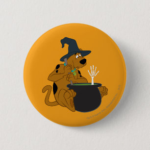Scooby-Doo Witch's Cauldron 6 Cm Round Badge