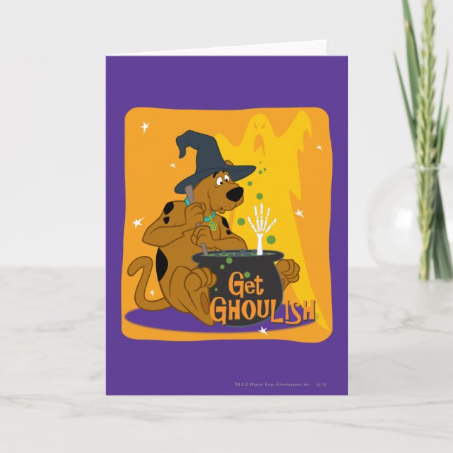 Scooby-Doo Witch's Cauldron Card (Front)