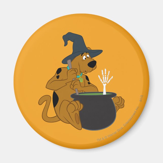 Scooby-Doo Witch's Cauldron Magnet (Front)