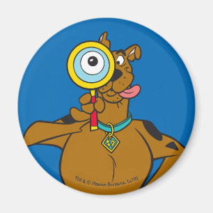 Scooby-Doo With Magnifying Glass Magnet