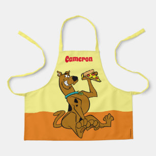 Scooby-Doo With Pizza Slice Apron