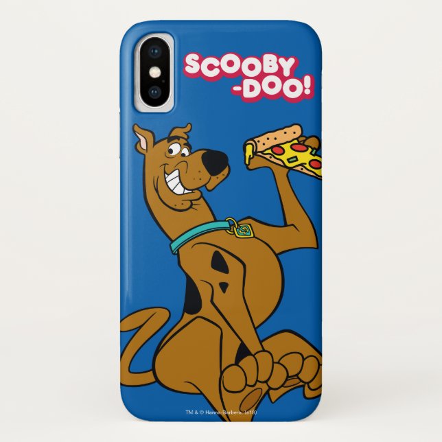 Scooby-Doo With Pizza Slice Case-Mate iPhone Case (Back)