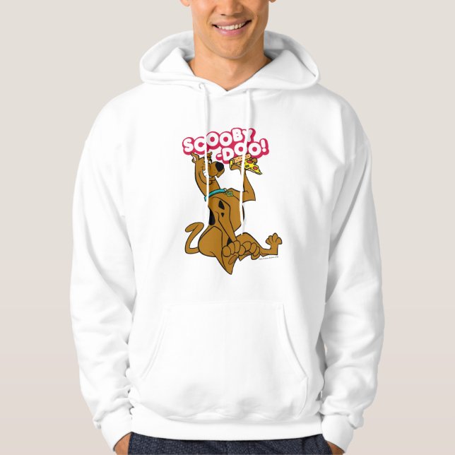 Scooby-Doo With Pizza Slice Hoodie (Front)