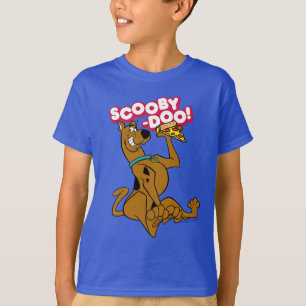 Scooby-Doo With Pizza Slice T-Shirt