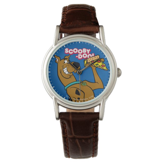 Scooby-Doo With Pizza Slice Watch (Front)