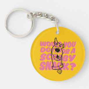 Scooby-Doo  Would You Do It For A Scooby Snack? Key Ring