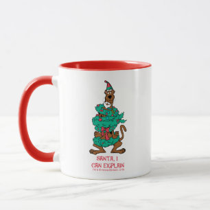 Scooby-Doo Wrapped In Wreaths Mug