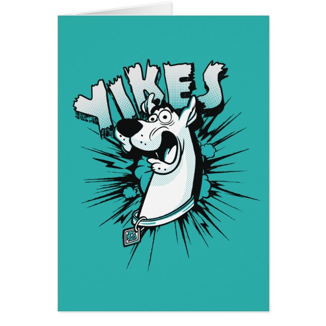 Scooby-Doo "Yikes!" Halftone Graphic (Front)