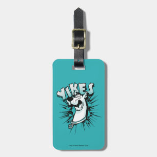 Scooby-Doo "Yikes!" Halftone Graphic Luggage Tag