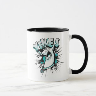 Scooby-Doo "Yikes!" Halftone Graphic Mug