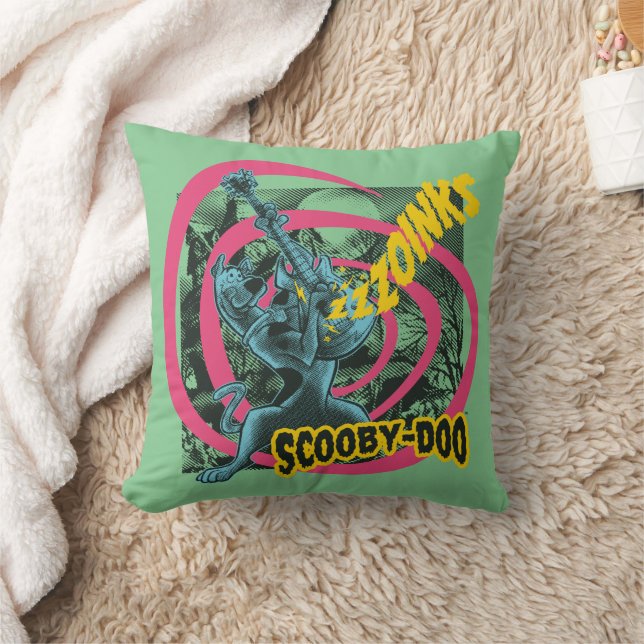 Scooby-Doo Zoinks Punk Guitar Graphic Cushion (Blanket)