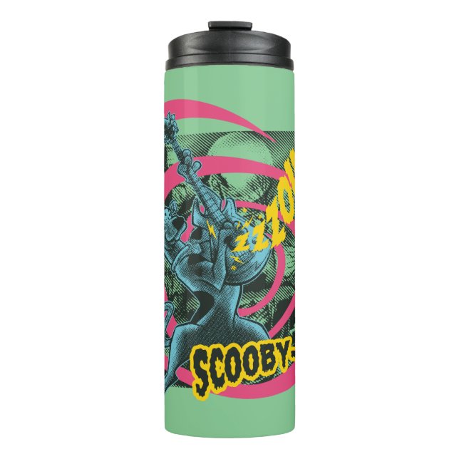 Scooby-Doo Zoinks Punk Guitar Graphic Thermal Tumbler (Front)