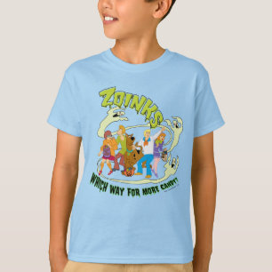 Scooby-Doo   Zoinks Which Way for More Candy? T-Shirt