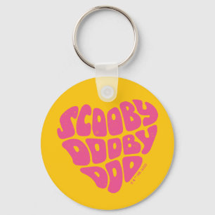 Scooby Dooby Doo Heart Key Ring