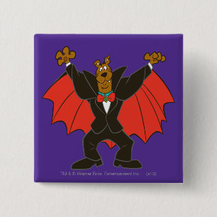 Scooby Dracula 15 Cm Square Badge