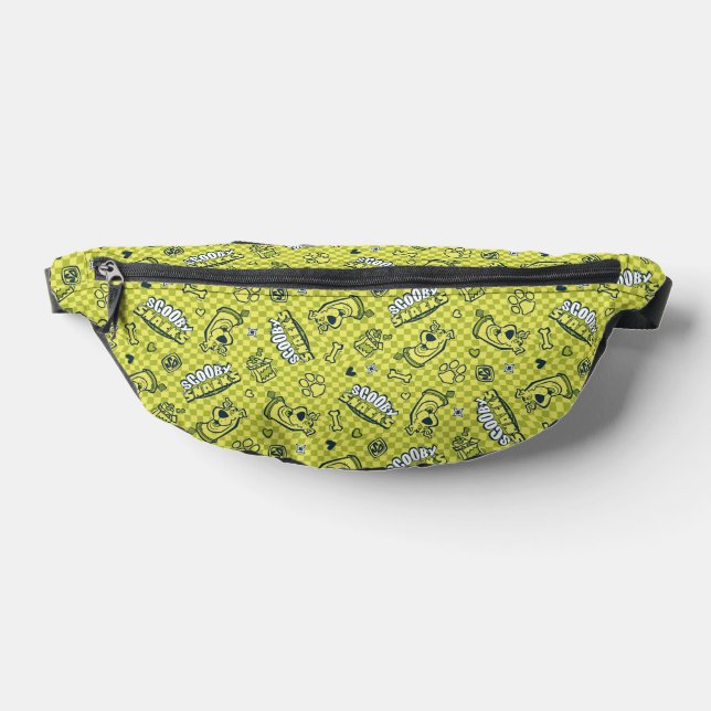 Scooby Snacks Galore Chequered Pattern Bum Bags (Lay Down)